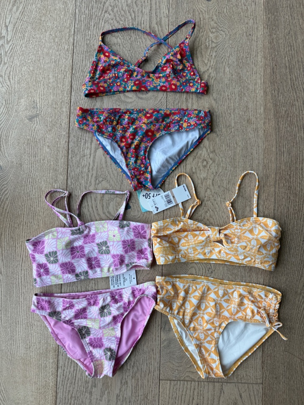 Roxy, Billabong & Rip Curl Two-Piece Swim Sets